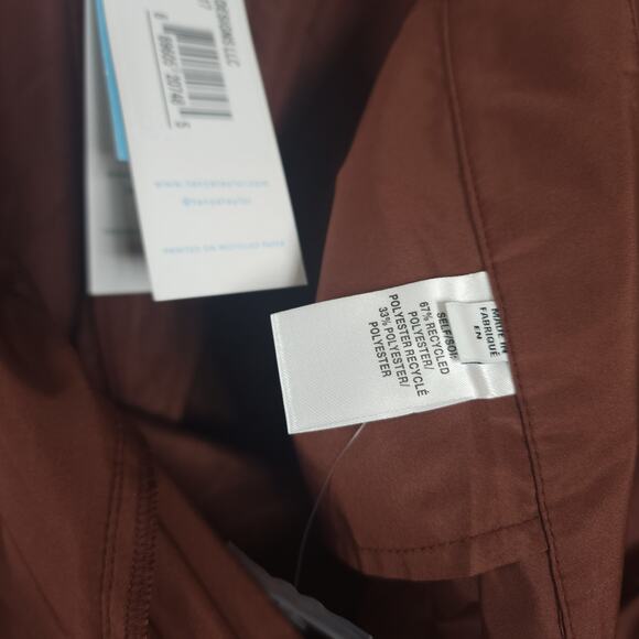 TANYA TAYLOR Kenia Pleated Wide-Leg Pants in Cinnamon Size 20 - Picture 10 of 11